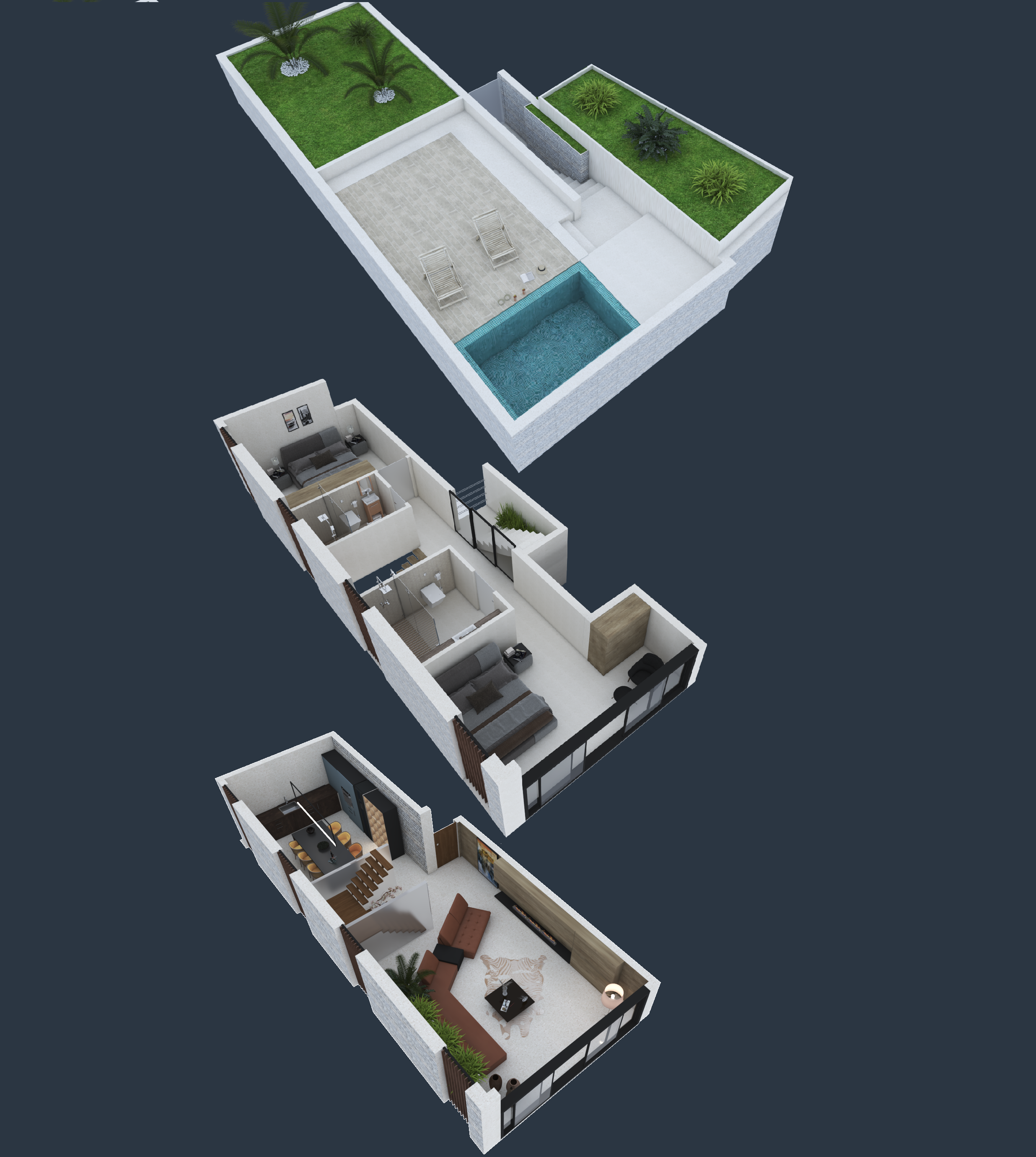 Image of Villa - 3 Bedrooms - 3 Bathrooms for Sale in Ulcin-Ulcinj-Montenegro, Image 10